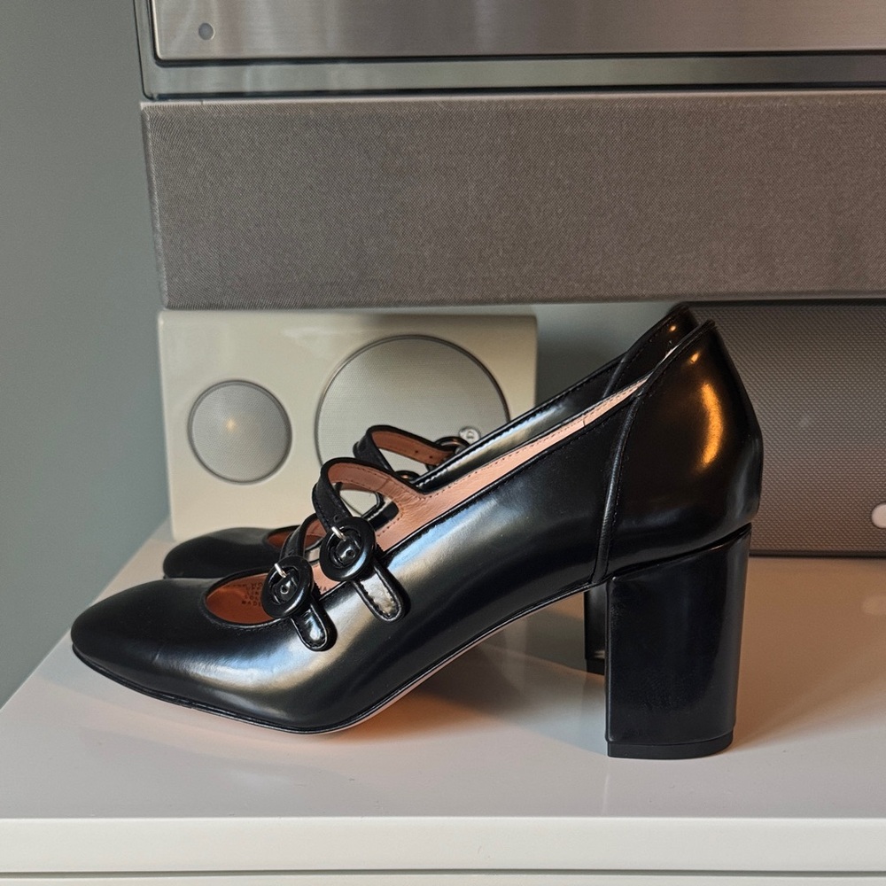 J Crew Black Women's Mary Jane Heels